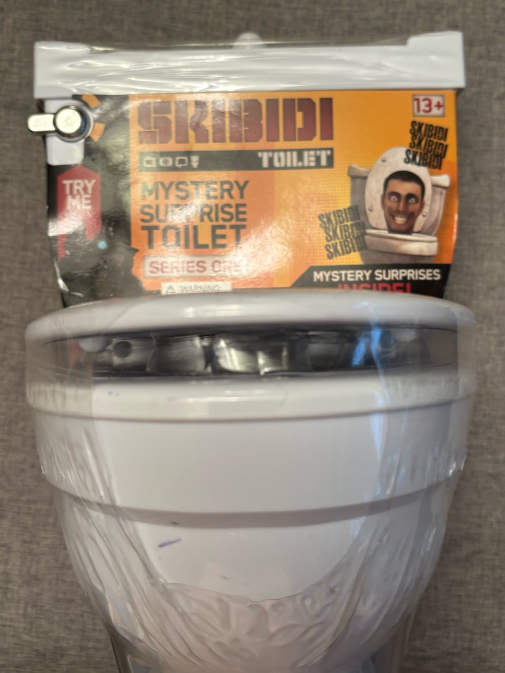 SKIBIDI Mystery Surprise Toilet - White
11” Tall